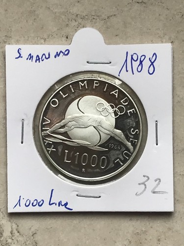 San marino 1988 1000 lire - san,