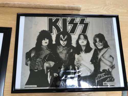 Kiss poster vintage 1977 - poster,