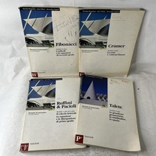 MANUALE DI ALGEBRA CONFEZIONE 4 vol - BERGAMINI/TRIFONE/ZAGNOLI -  ZANICHELLI