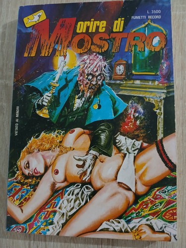 Fumetto erotico morire - fumetto, di