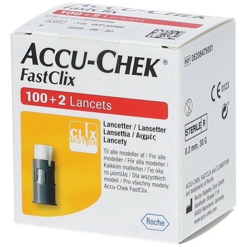 Accu chek fastclix lancette - chek,