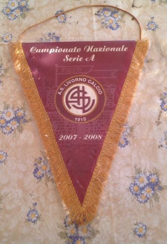 Gagliardetto livorno calcio - gagliardetto,