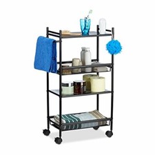 Relaxdays Metal Serving Cart
