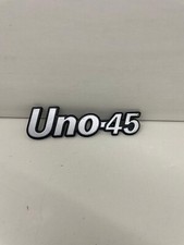 Scritta Fregio Logo Badge Sigla Posteriore Fiat Uno 45 Ricambi Auto Originali