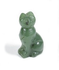 Gatto in Giada Nefrite