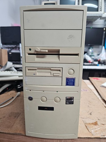 Vintage retro gaming 80486 - vintage,