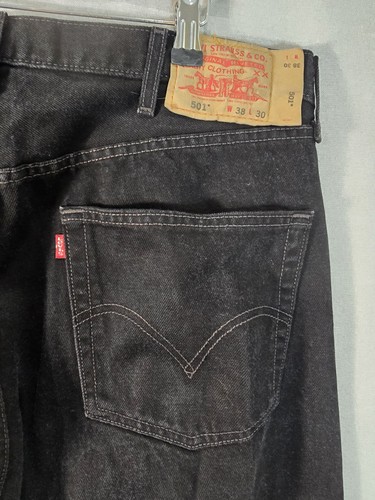 Jeans vintage levis 501 - vintage, nero