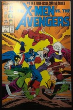 X-Men Vs Avengers 1 Marvel Comic Originale USA 1987 Justice For All mini serie