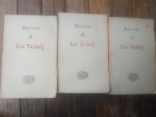 Millenni Einaudi Tolstoj Racconti 3 voll. 1952, 1a edizione