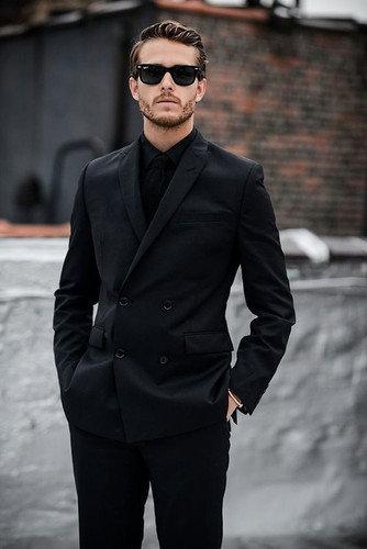 Uomo nero nuovo - nero,