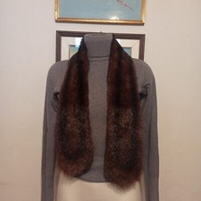 Sciarpa collo pelliccia