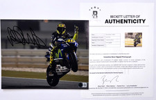 VALENTINO ROSSI FOTO FIRMATA