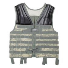 Mens Gilet Green S