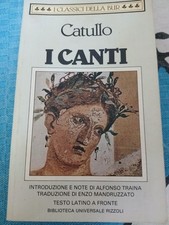 I CANTI CATULLO CLASSICI DELLA BUR RIZZOLI