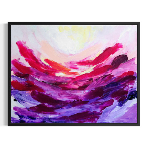 Quadro paesaggio originale
