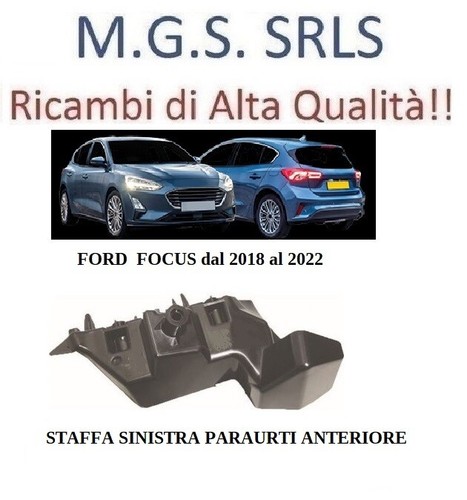 Staffa sinistra paraurti - staffa,
