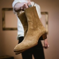 Stivali eleganti da uomo fatti