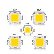 Chip LED COB 10W 20W 30W 50W 70W 100W bianco freddo/caldo 12V/36V per proiettore smd