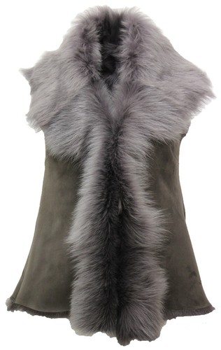 Gilet pelle pecora - gilet,