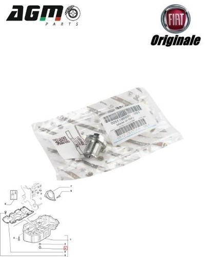 Tappo scarico coppa olio - tappo, di