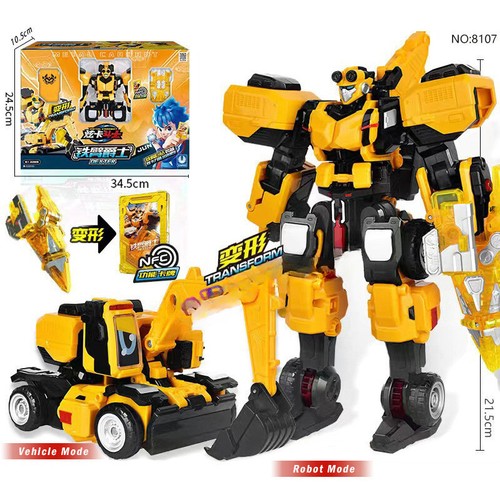 Metal cardbot dexter giallo - cardbot,