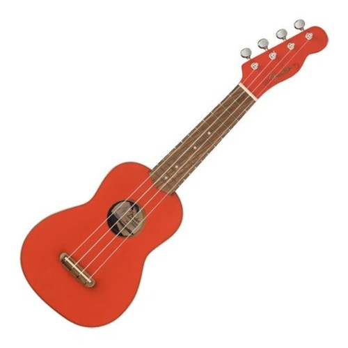 Ukulele soprano rosso fender - ukulele,