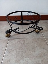 CARRELLINO PORTAVASO CON ROTELLE