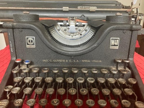 Macchina scrivere olivetti - macchina,