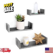 Scaffale Galleggiante Rustico