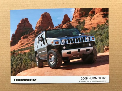 2008 hummer press - h2,