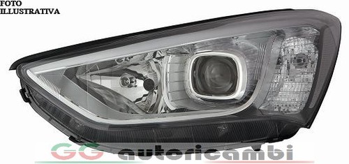 Faro per hyundai - santa, fe