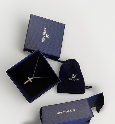 Collana swarovski croce - swarovski,