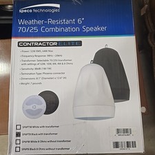 Speco SP6PTB Altoparlante 32 W