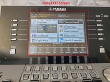 Schermo display LCD originale per pianoforte Yamaha Tyros5 76 tasti (solo LCD)