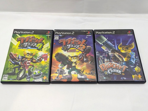 Ps2 ratchet clank - x,