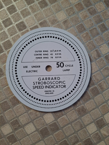 Garrard indicatore - garrard, di