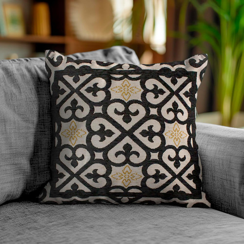Coppia cuscini arredo jacquard - coppia,