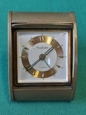 VECCHIA RARA SVEGLIA DA VIAGGIO MERIDIANA 7 JEWELS VINTAGE FUNZIONANTE. AJ46