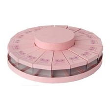 Maxi torta rosa pvc 32 cm con