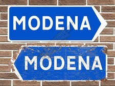 Targa da parete cartello