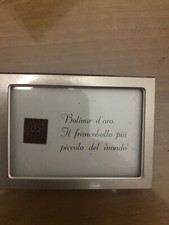 Riproduzione Bolivar D’oro Il Francobollo Piu Piccolo Del Mondo