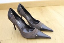 GIO CELLINI SCARE DECOLTE DONNA A PUNTA MARRONI NUM 39