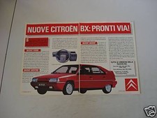 advertising Pubblicità 1986 CITROEN BX 19 GTI