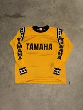 Maglia Yamaha gialla vintage