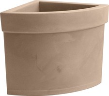 Vaso angolare resina THEMIS