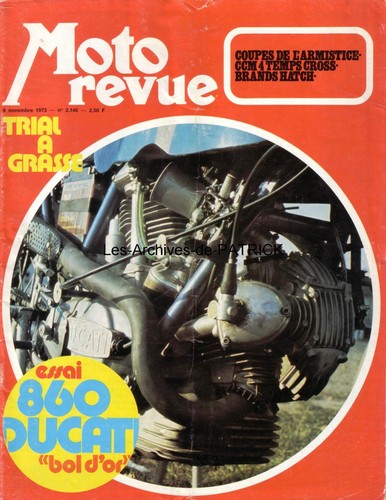 Moto revue 2146 ducati - gt, 860