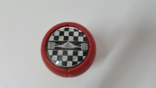 Pomello cambio sportivo Grand Prix per auto d'epoca in pelle lunghezza 6 cm