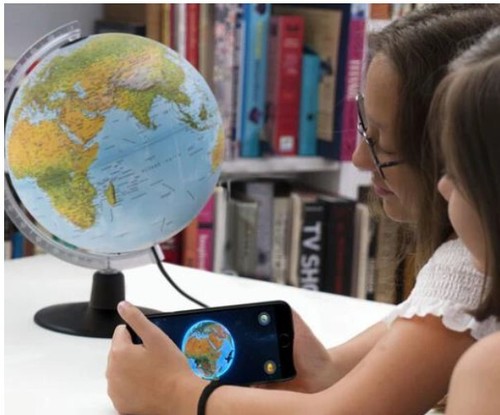 Mappamondo interattivo gaia - mappamondo,