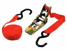 Cinghia a cricchetto 25mm 4.5metri fune corda fermabagagli fascia con gancio