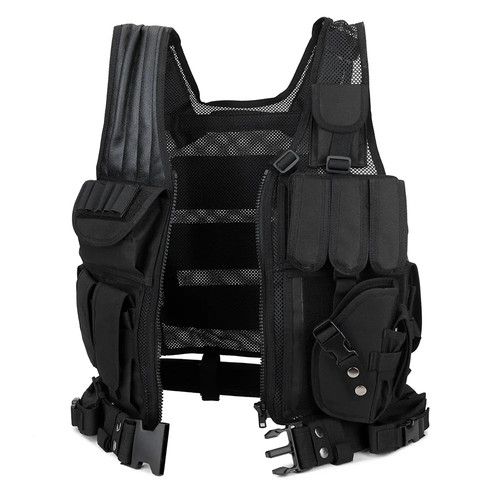 Gilet tattico swat regolabile - gilet,